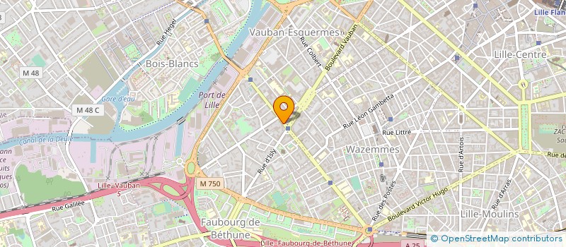 localisation de l'entreprise SUNIC à LILLE
