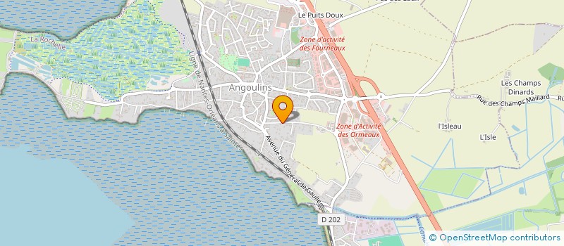 localisation de l'entreprise SUNIMMOSC  ANGOULINS