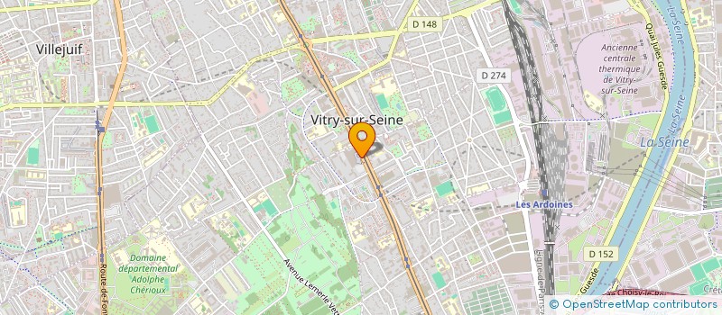 localisation de l'entreprise SUNIPHARMA  VITRY-SUR-SEINE