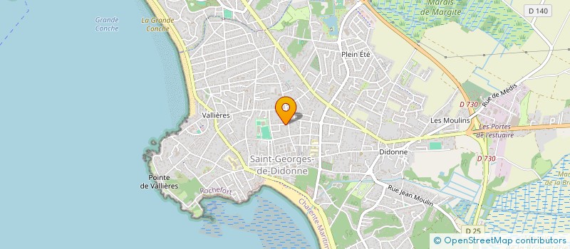 localisation de l'entreprise SUNLIGHT ROYAN  ROYAN