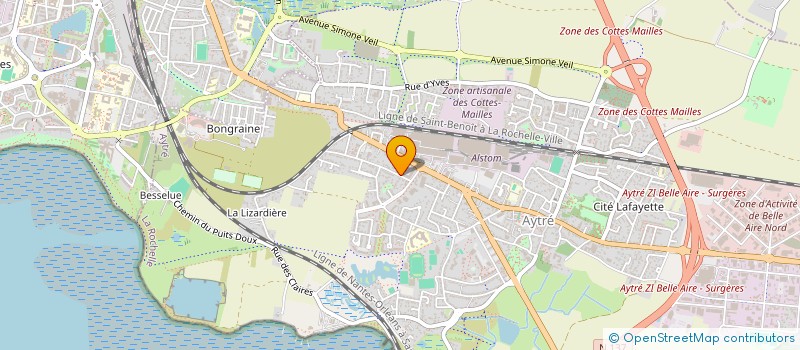 localisation de l'entreprise SUNLINE  PERIGNY