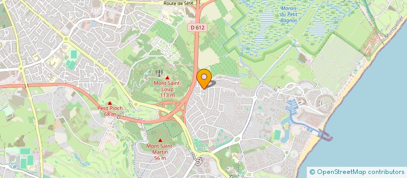 localisation de l'entreprise SUNLIT MODELS  AGDE