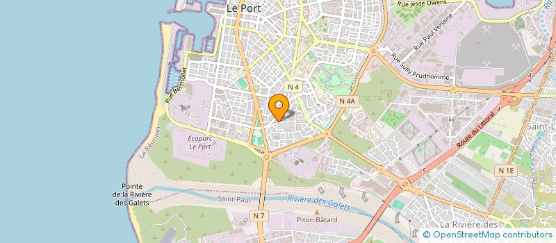 localisation de l'entreprise SUNLOC974 à LE PORT