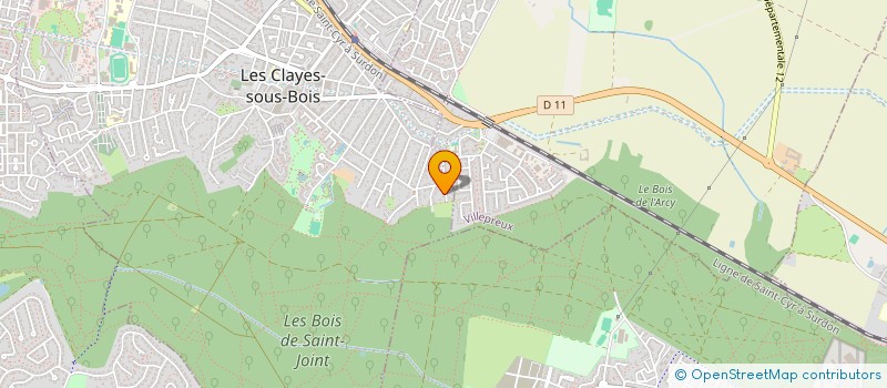 localisation de l'entreprise SUNLOCK à LES CLAYES-SOUS-BOIS