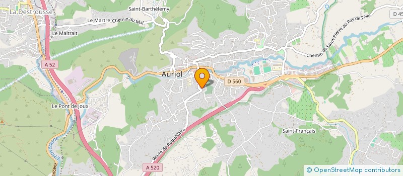 localisation de l'entreprise SUNLOGIC  AURIOL