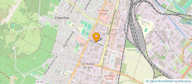 localisation de l'entreprise SUNLU à CHENOVE