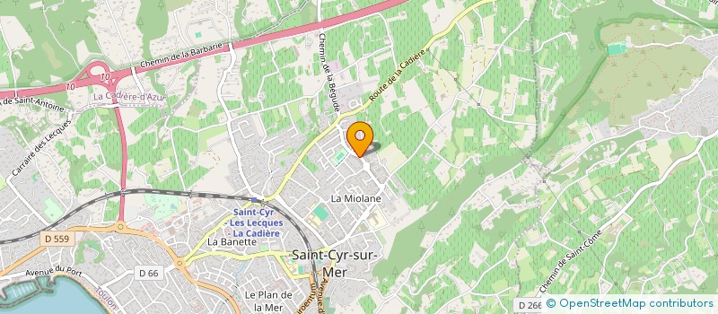 localisation de l'entreprise SUNMEDIAS PRODUCTIONS à SAINT-CYR-SUR-MER