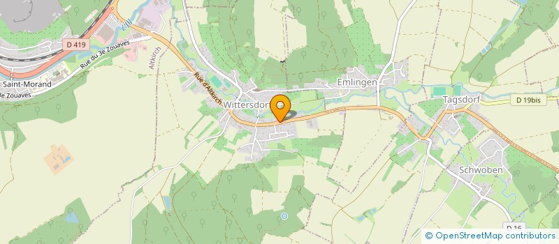 localisation de l'entreprise SUNNADACH à WAHLBACH