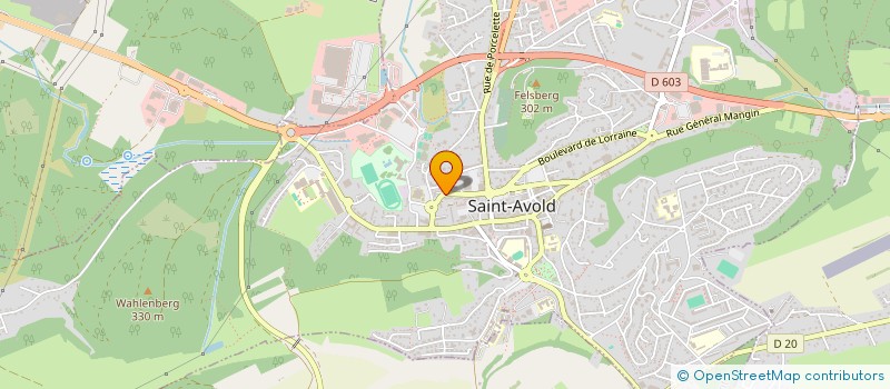 localisation de l'entreprise SUNNAH TAHARA  SAINT-AVOLD