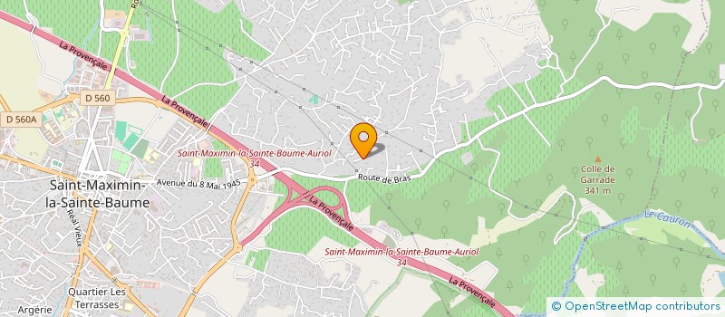 localisation de l'entreprise SUNNEO  SAINT-MAXIMIN-LA-SAINTE-BAUME