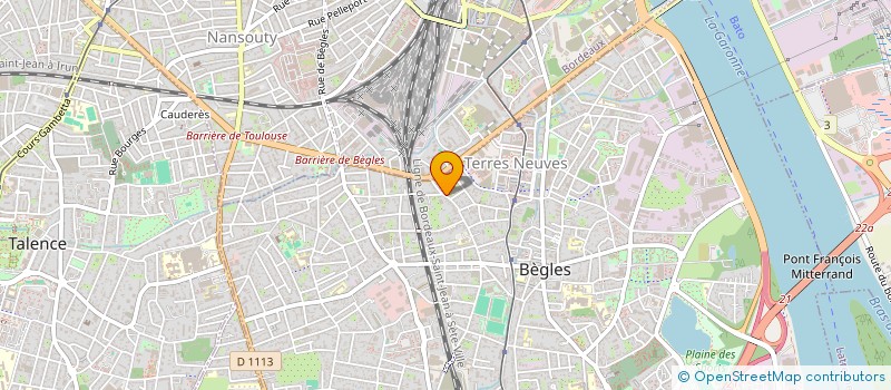 localisation de l'entreprise SUNNERGIE à BEGLES