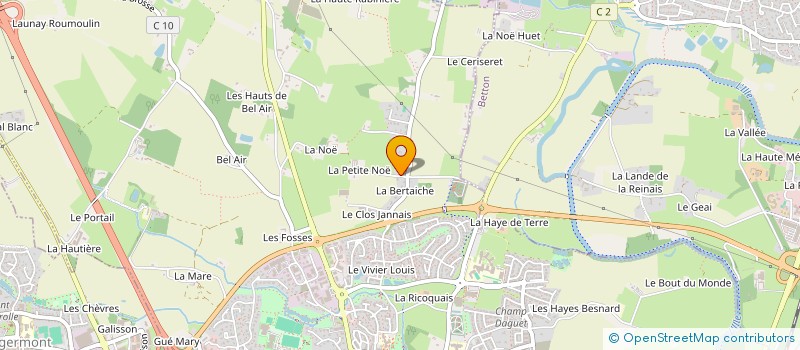 localisation de l'entreprise SUNNING FINANCE  SAINT-GREGOIRE