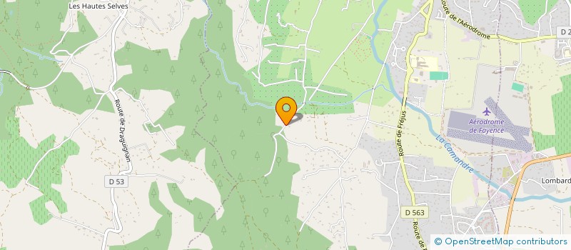 localisation de l'entreprise SUNNY  FAYENCE