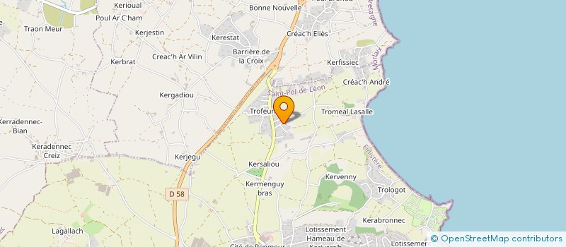 localisation de l'entreprise SUNNY  SAINT-POL-DE-LEON