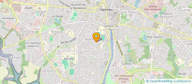 localisation de l'entreprise SUNNY à VANNES