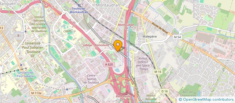 localisation de l'entreprise SUNNY à TOULOUSE