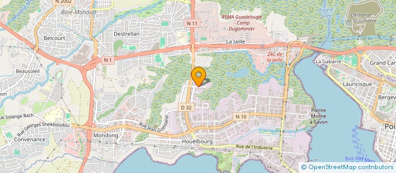 localisation de l'entreprise SUNNY COM FRANCE à BAIE-MAHAULT