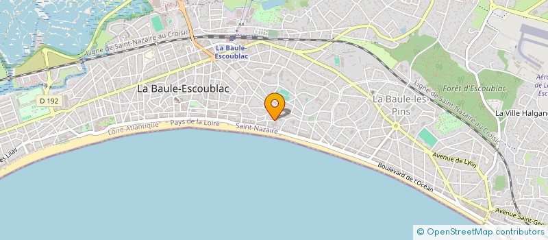 localisation de l'entreprise SUNNY COTTAGE  LA BAULE-ESCOUBLAC