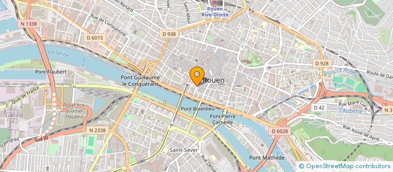 localisation de l'entreprise SUNNY DELICE à ROUEN