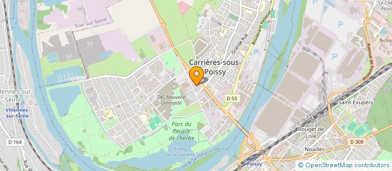 localisation de l'entreprise SUNNY FOOD PACKAGING  CARRIERES-SOUS-POISSY