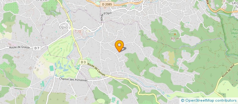 localisation de l'entreprise SUNNY HILLS  OPIO