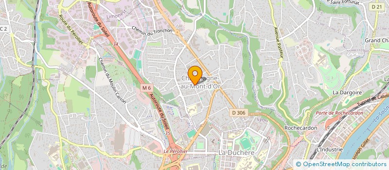 localisation de l'entreprise SUNNY MPO  CHAMPAGNE-AU-MONT-D'OR