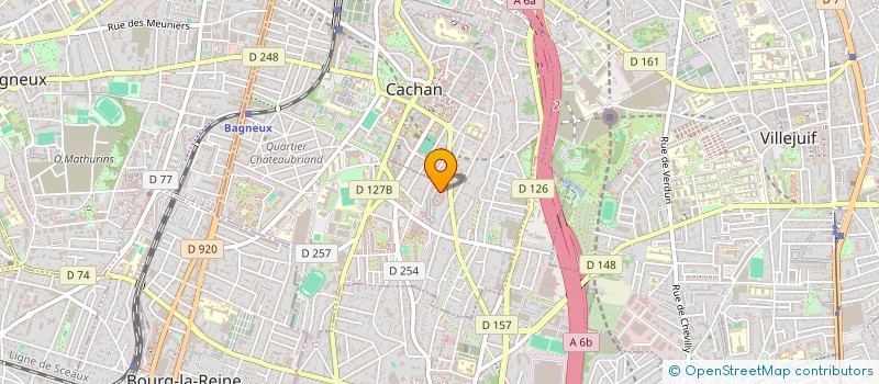 localisation de l'entreprise SUNNY NETTOYAGE  CACHAN