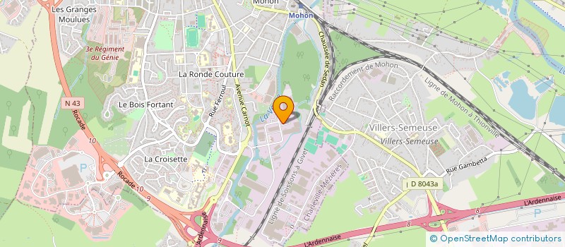 localisation de l'entreprise SUNNY PV INSTALLATION PHOTOVOLTAIQUE à CHARLEVILLE-MEZIERES