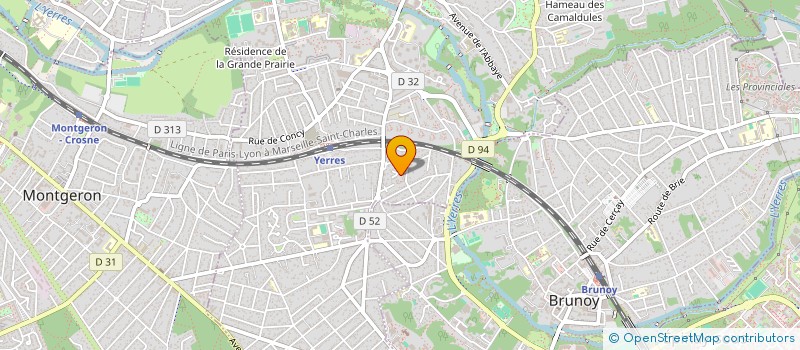 localisation de l'entreprise SUNNY RAIN  YERRES