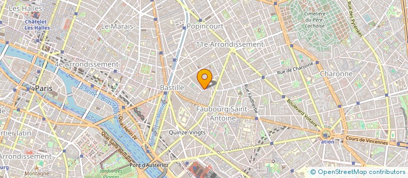 localisation de l'entreprise SUNNY SIDE  PARIS