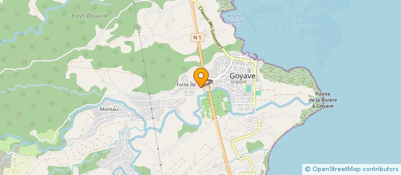 localisation de l'entreprise SUNNY STE  GOYAVE