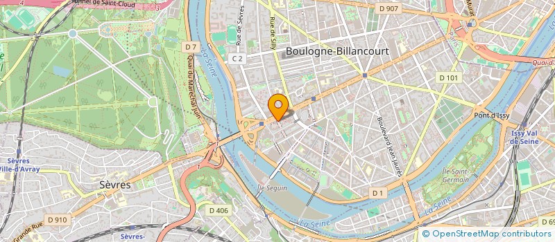 localisation de l'entreprise SUNNY TAJ EDITIONS  BOULOGNE-BILLANCOURT