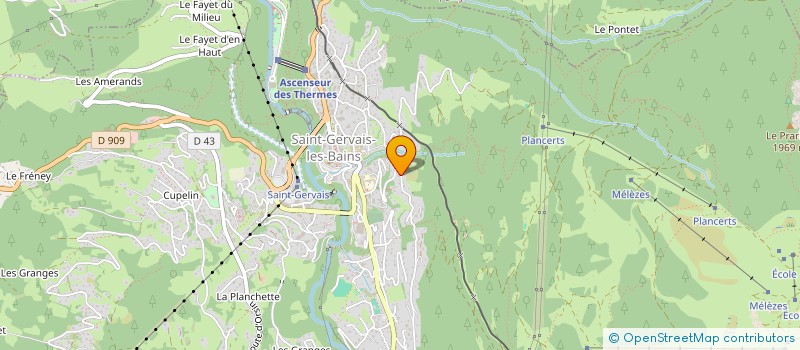 localisation de l'entreprise SUNNYHILL  SAINT-GERVAIS-LES-BAINS