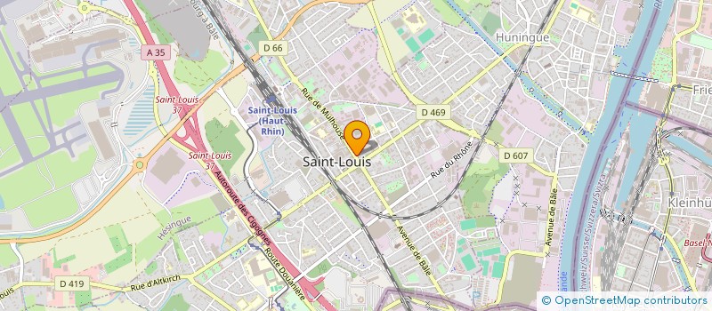 localisation de l'entreprise SUNNYSKY FOUR  SAINT-LOUIS