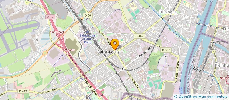 localisation de l'entreprise SUNNYSKY ONE  SAINT-LOUIS