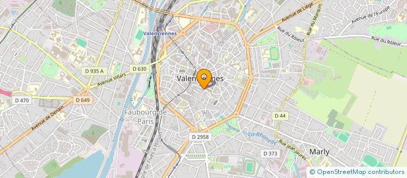 localisation de l'entreprise SUNNYVAL à VALENCIENNES