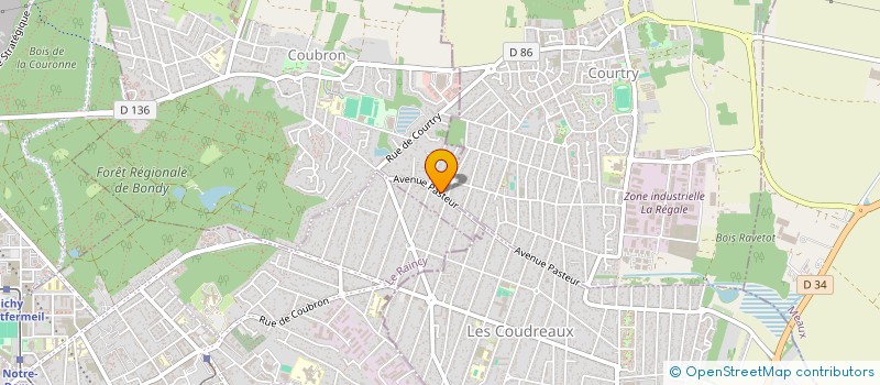 localisation de l'entreprise SUNOVIA  COUBRON