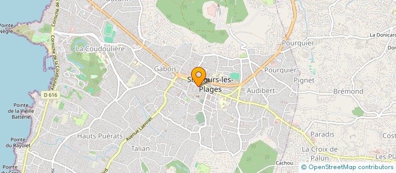 localisation de l'entreprise SUNPLAY à SIX-FOURS-LES-PLAGES
