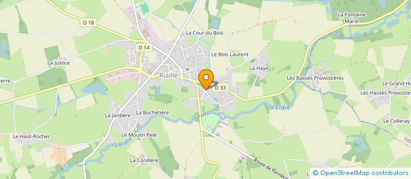 localisation de l'entreprise SUNPV CONNECT  RIAILLE