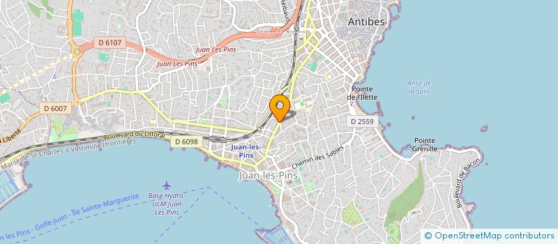 localisation de l'entreprise SUNRENOV à ANTIBES