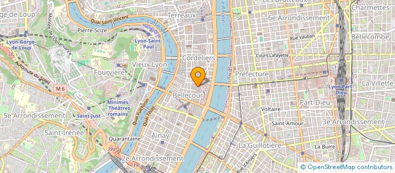 localisation de l'entreprise SUNRISE 1850  LYON