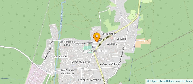 localisation de l'entreprise SUNRISE  LEGE-CAP-FERRET