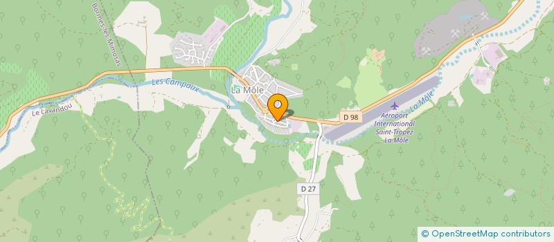 localisation de l'entreprise SUNRISE  LA MOLE