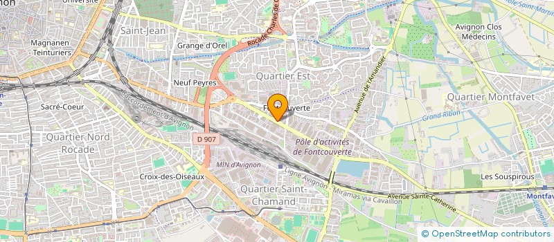 localisation de l'entreprise SUNRISE ENERGY  AVIGNON