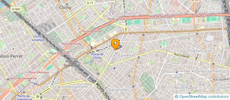 localisation de l'entreprise SUNRISE ENTREPRISE  PARIS