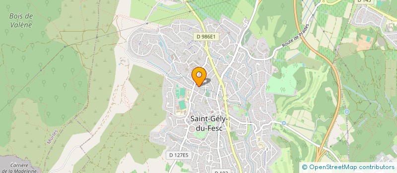 localisation de l'entreprise SUNRISE EVENEMENT  SAINT-GELY-DU-FESC