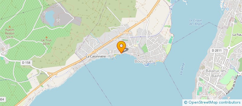 localisation de l'entreprise SUNRISE HOLDING  BOUZIGUES