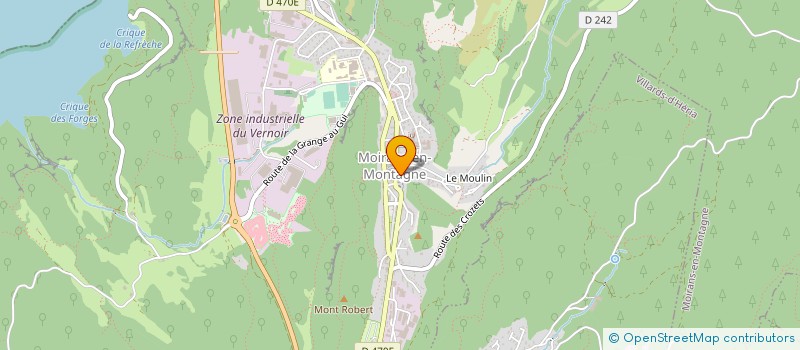 localisation de l'entreprise SUNRISE HOTEL  MOIRANS-EN-MONTAGNE