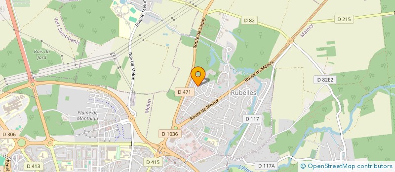 localisation de l'entreprise SUNRISE RENOV  RUBELLES