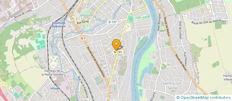 localisation de l'entreprise SUNRISE SERVICES à CORBEIL-ESSONNES